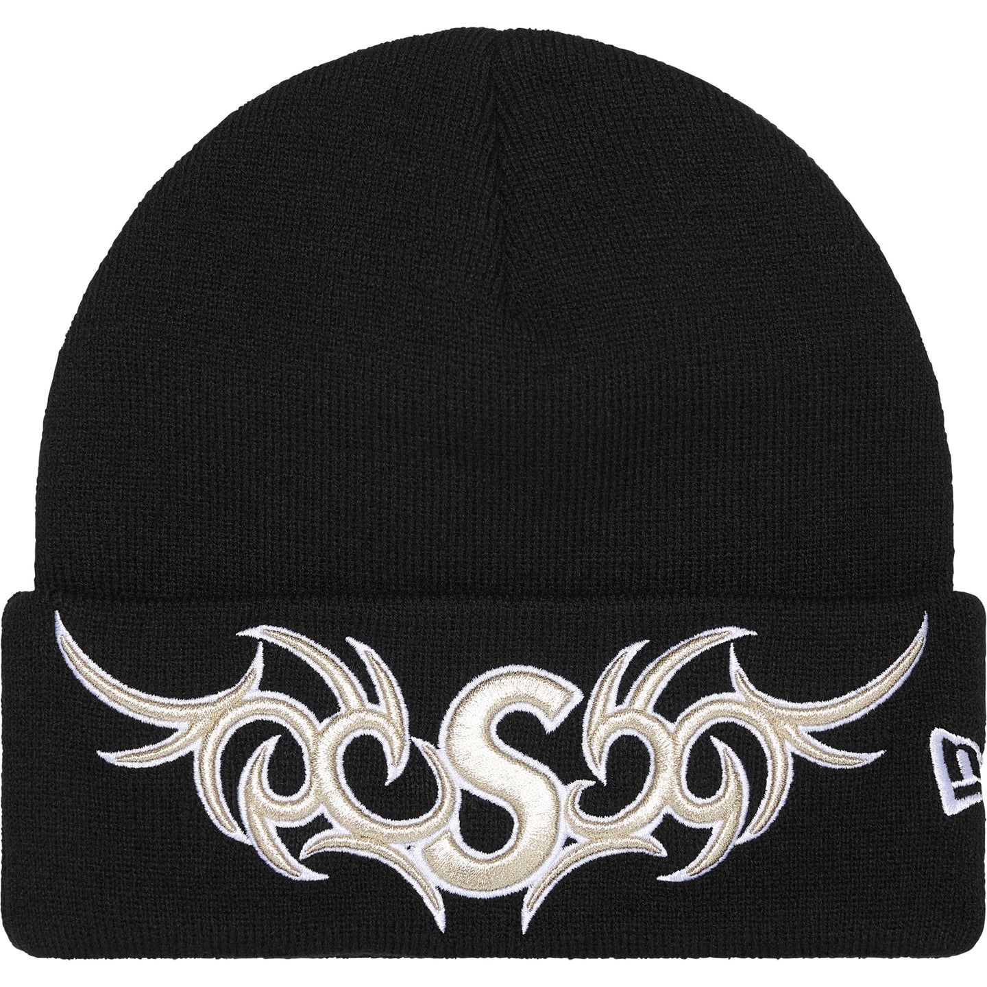 SUPREME NEW ERA TRIBAL S LOGO BEANIE