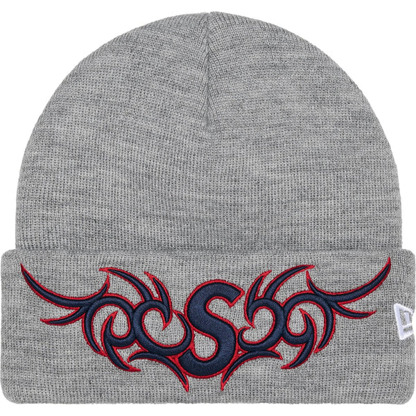 SUPREME NEW ERA TRIBAL S LOGO BEANIE