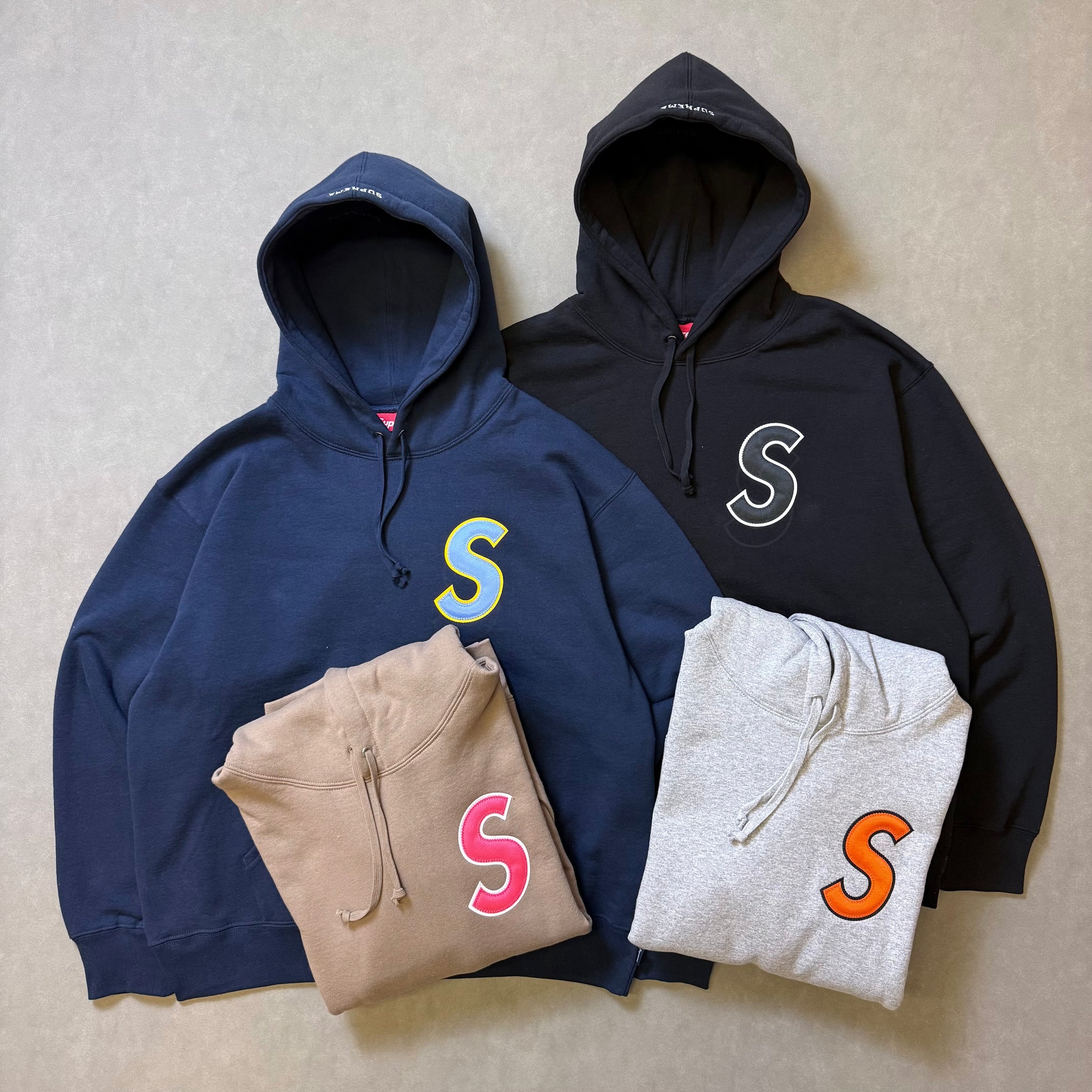 SUPREME S LOGO HODED SWEATSHIRT SS25
