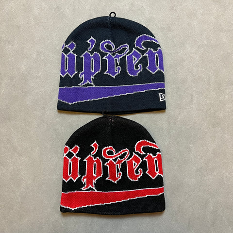 SUPREME NEW ERA ACCENT BEANIE