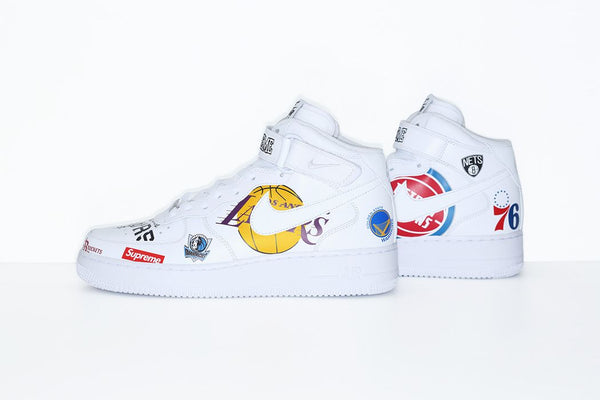 SUPREME NIKE NBA AIR FORCE 1 MID