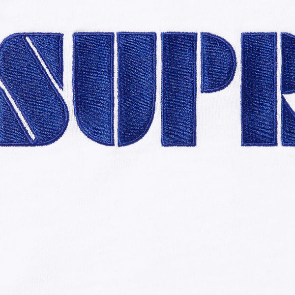 SUPREME STENCIL EMBROIDERED SS TOP