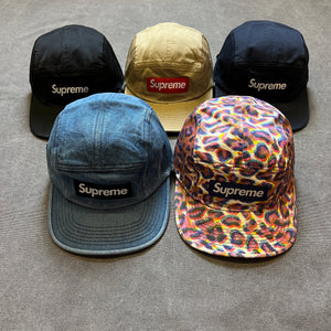 SUPREME WASHED CHINO TWILL CAMP CAP FW24