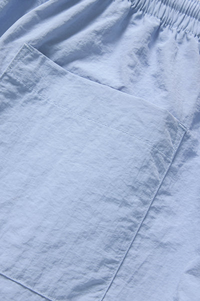 [PRE ORDER]-JJJJOUND CAMPER SHORT "BABY BLUE" SS25