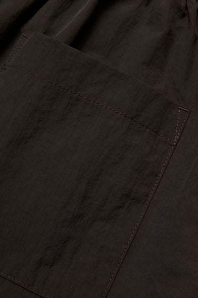 [PRE ORDER]-JJJJOUND CAMPER SHORT "BROWN" SS26