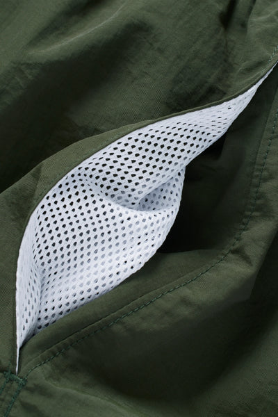 [PRE ORDER]-JJJJOUND CAMPER SHORT "DARK GREEN" SS25