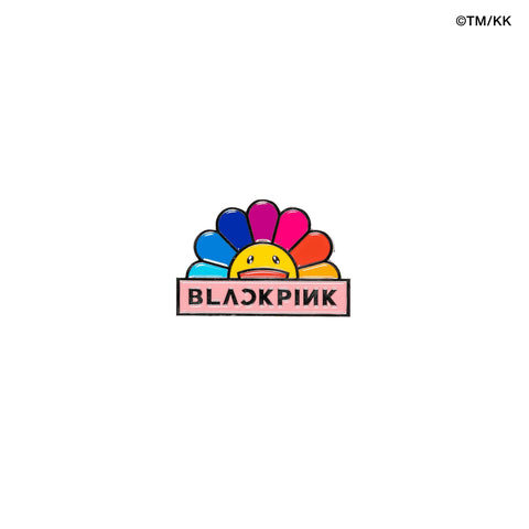 [PRE ORDER]-BLACKPINK + Takashi Murakami Enamel Pin (Rainbow Flower)