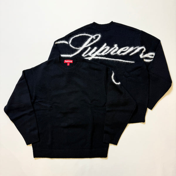SUPREME ANGORA SCRIPT SWEATER