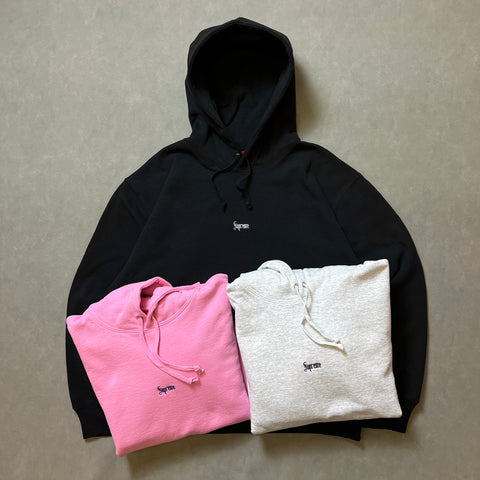 SUPREME MICRO LOGO HOODED SWEATSHIRT