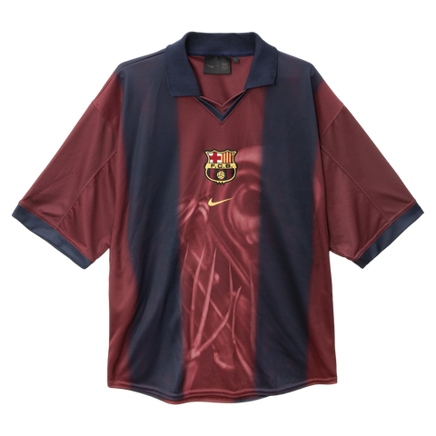 [PRE ORDER]-CJ X NIKE X FC BARCELONA RETRO 2000/01 HOME SKELETON JERSEY