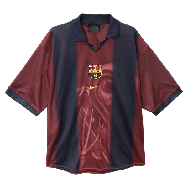 CJ X NIKE X FC BARCELONA RETRO 2000/01 HOME SKELETON JERSEY