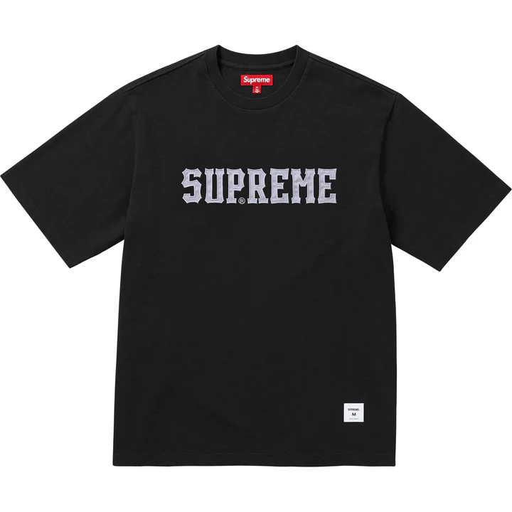 SUPREME TWILL APPLIQUE S/S TOP – Trade Point_HK
