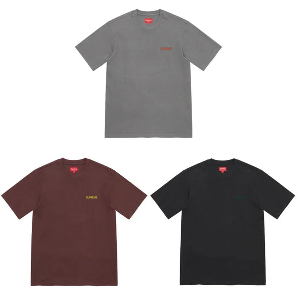 SUPREME WASHED CAPITAL S/S TOP