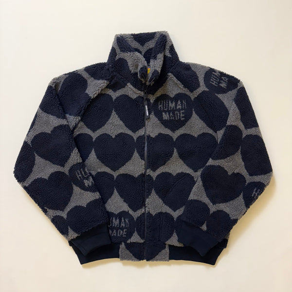 HUMAN MADE HEART FLEECE JACKET HM30JK026