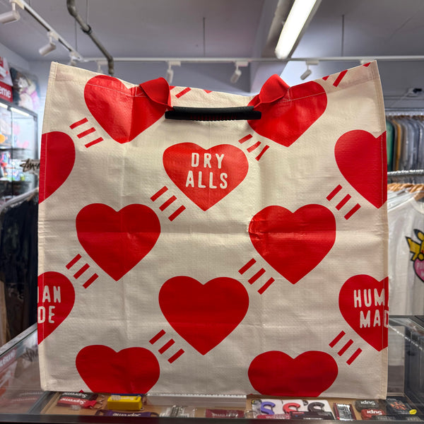 HUMAN MADE HEART REUSABLE BAG SMALL & LARGE