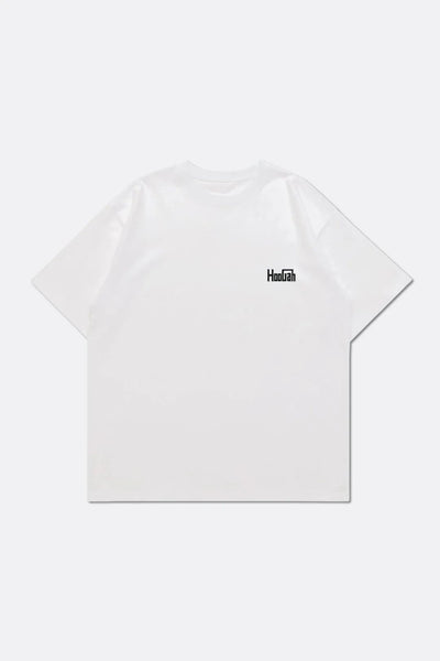 HOOGAH 24SS GOD FATHER S/S TEE "WHITE"