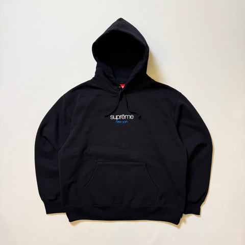 SUPREME CLASSIC LOGO SHOP HOODED SWEATSHIRT "NEW YORK"