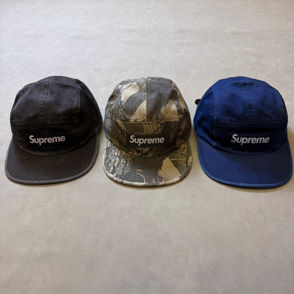 SUPREME WASHED CHINO TWILL CAMP CAP SS25