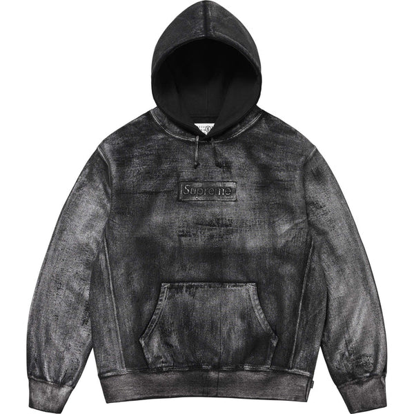 SUPREME MM6 MAISON MARGIELA FOIL BOX LOGO HOODED SWEATSHIRT