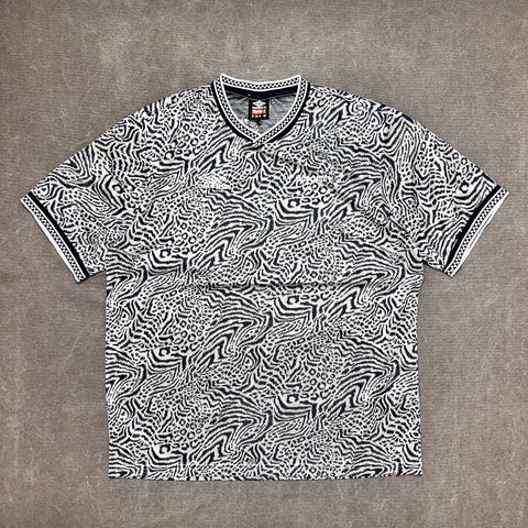 SUPREME UMBRO JACQUARD ANIMAL PRINT SOCCER JERSEY