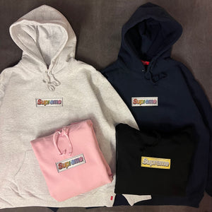 SUPREME BLING BOX LOGO HOODED SWEATSHIRT – Trade Point_HK