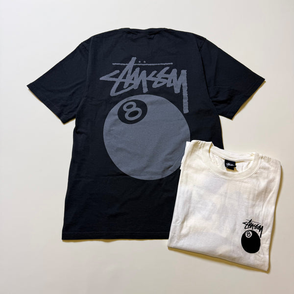 STUSSY 8 BALL TEE PIGMENT DYED