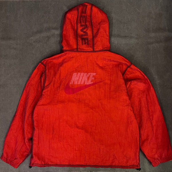 [PRE OWNED]-SUPREME NIKE JEWEL REVERSIBLE RIPSTOP ANORAK