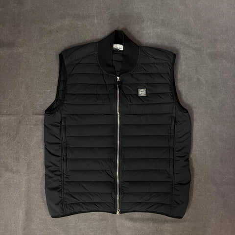 [PRE OWNED]-STONE ISLAND LOOM WOVEN LIGHTWEIGHT DOWN GILLE