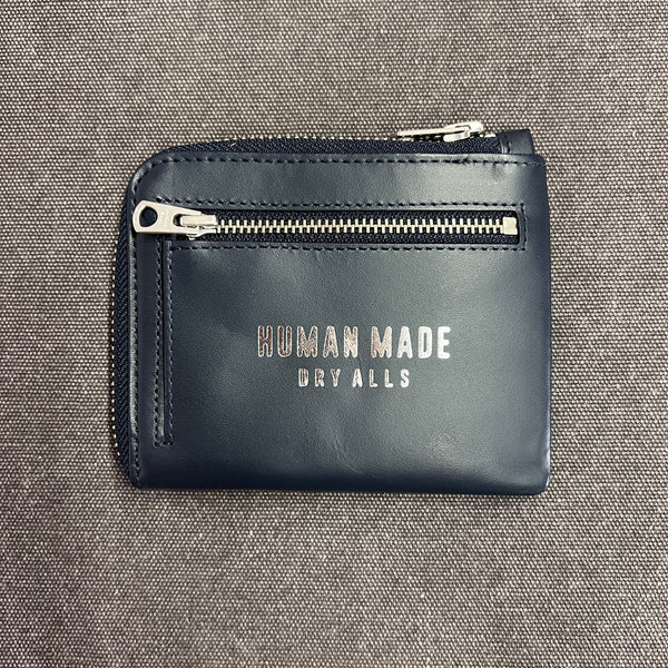 HUMAN MADE LEATHER ZIP WALLET
