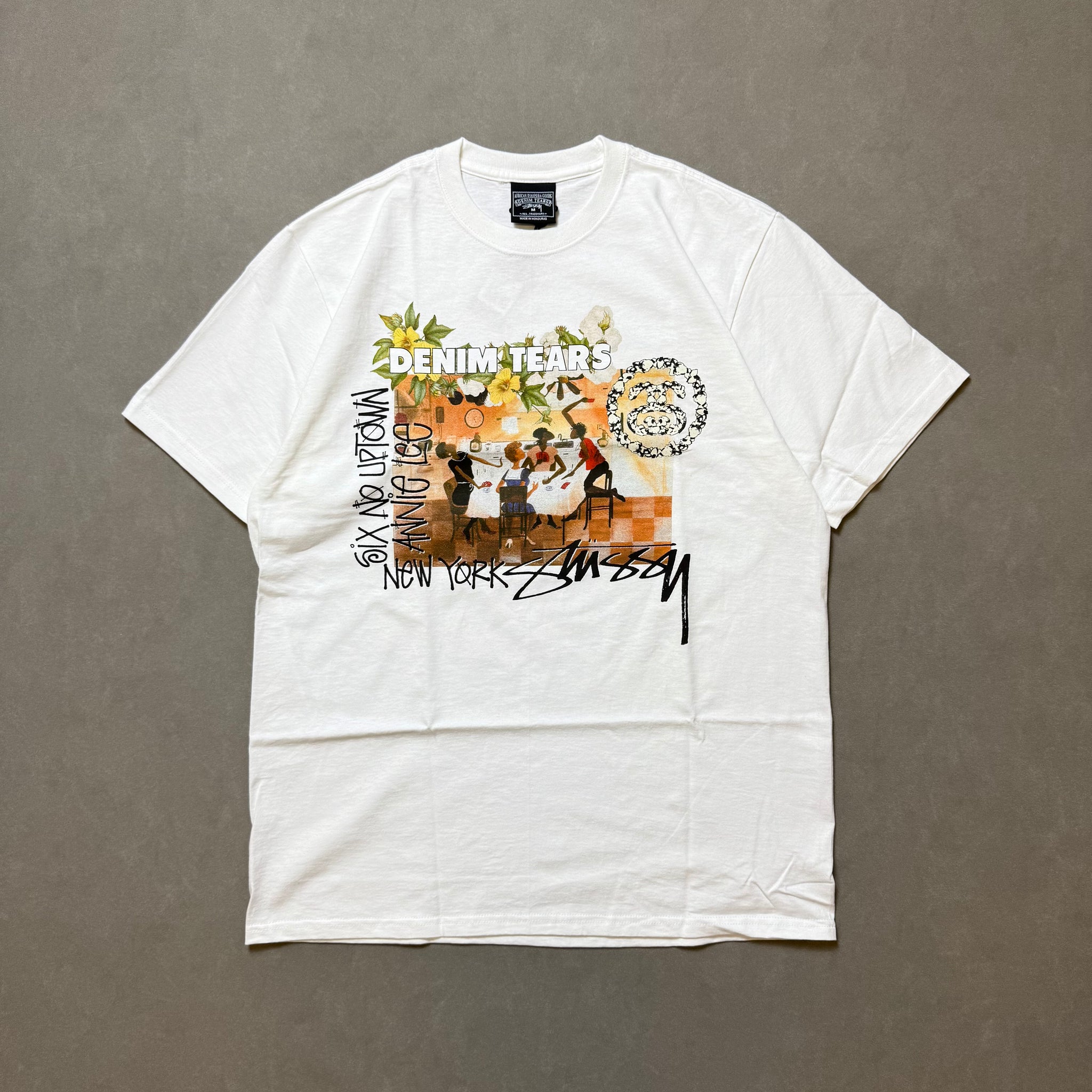 ☆25SS 最新作☆Stussy DENIM TEARS ANNIE LEE TEE STUSSY ☆25SS 最新作☆Stussy DENIM TEARS ANNIE LEE TEE STUSSY