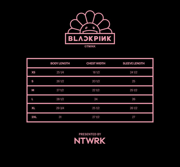 [PRE ORDER]-BLACKPINK + Takashi Murakami Flower Garden Hoodie