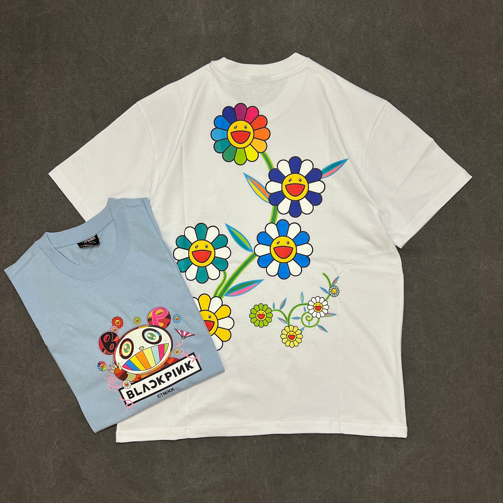 BLACKPINK + TAKASHI MURAKAMI FLOWER GARDEN T-SHIRT