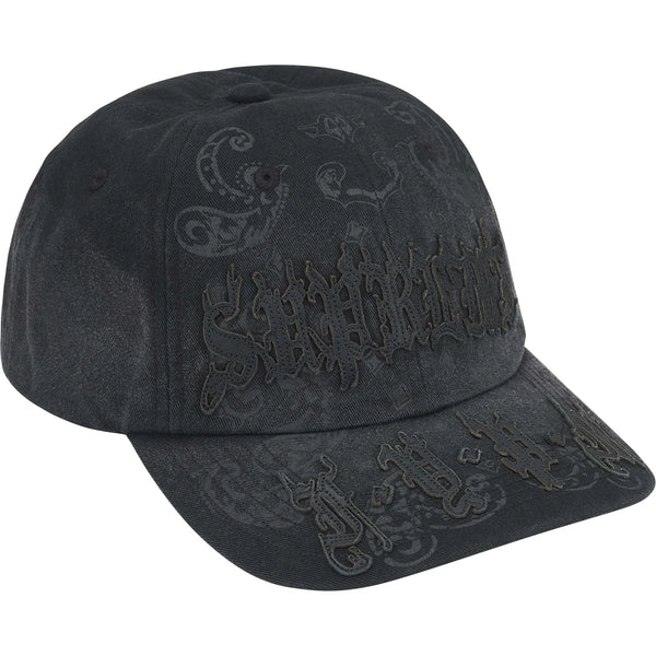 SUPREME LEATHER APPLIQUE 6 PANEL