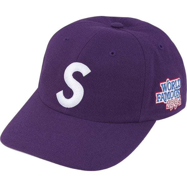 SUPREME WORLD FAMOUS S LOGO 6 PANEL SS26