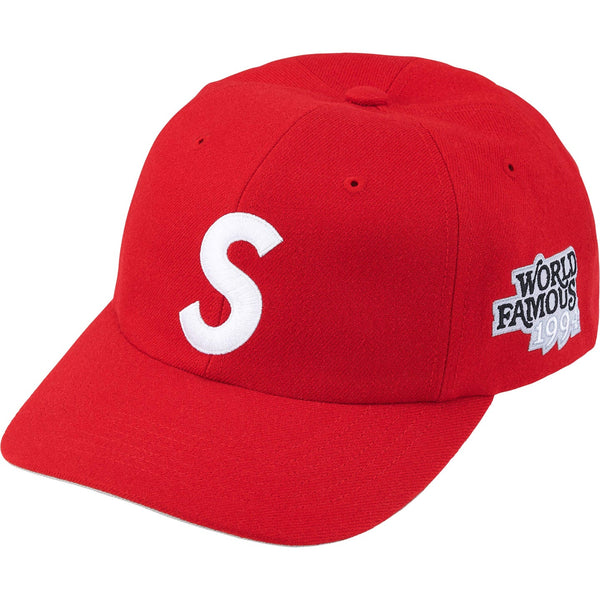 SUPREME WORLD FAMOUS S LOGO 6 PANEL SS26