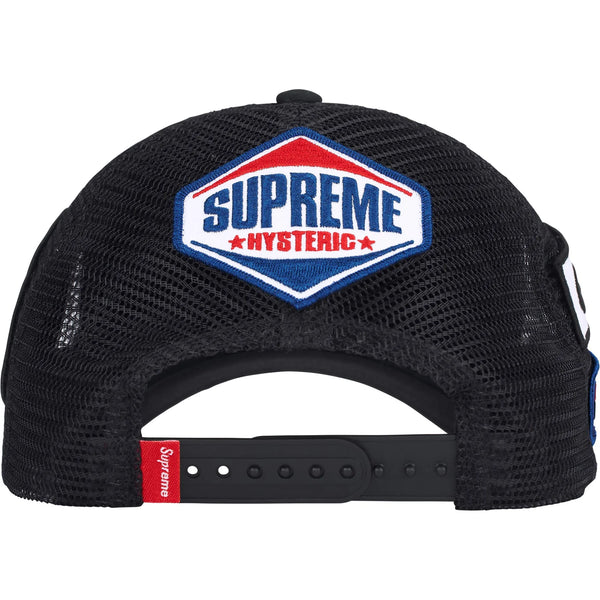 SUPREME HYSTERIC GLAMOUR VANSON LEATHER MESH BACK 6 PANEL