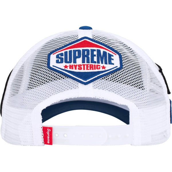 SUPREME HYSTERIC GLAMOUR VANSON LEATHER MESH BACK 6 PANEL