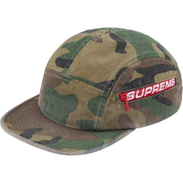 SUPREME SIDE ZIP CAMP CAP