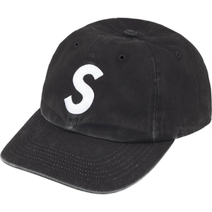SUPREME PIGMENT COATED 2 TONE S LOGO 6 PANEL