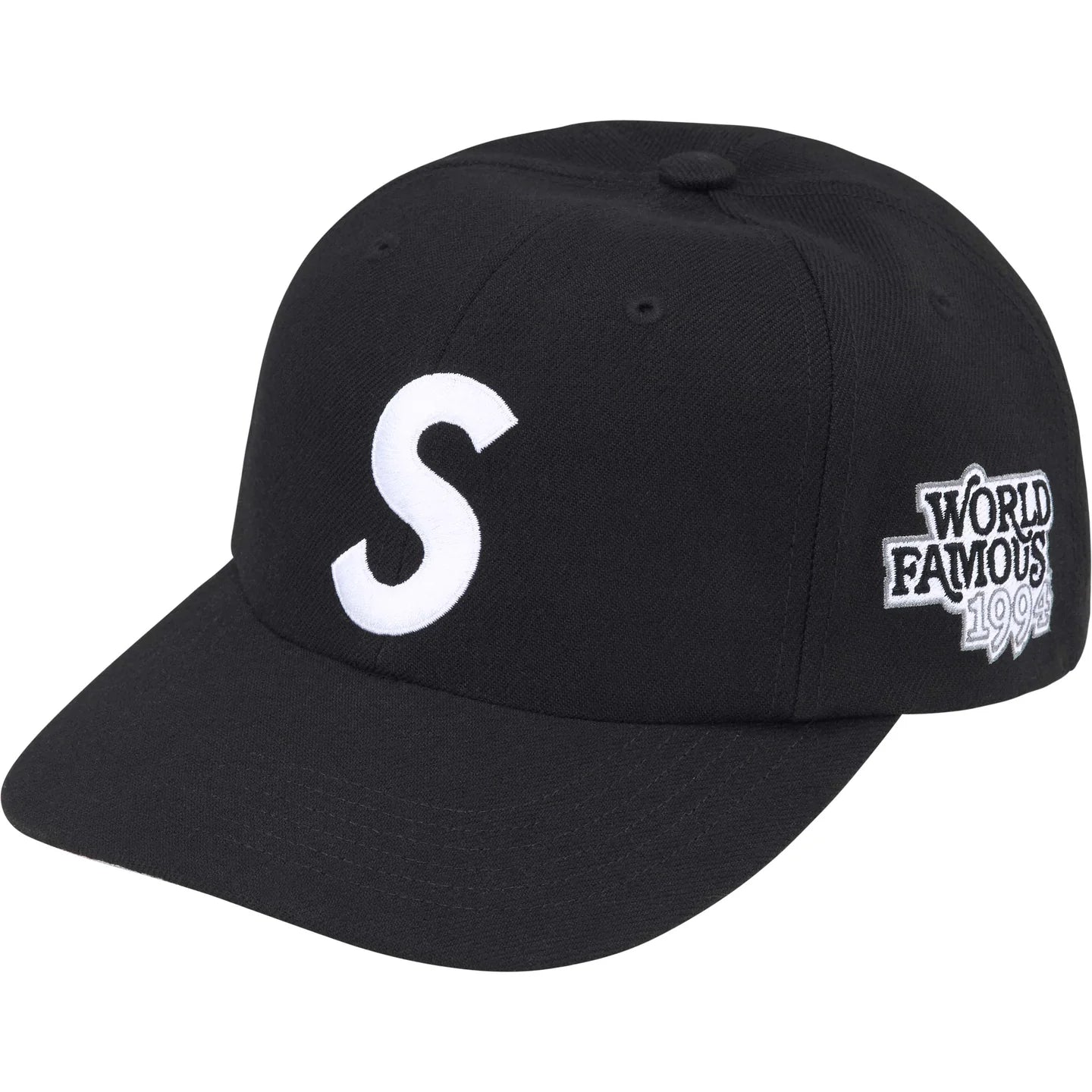 帽子 Supreme World Famous S Logo 6-Panel NAVY Supreme World Famous S Logo 6-Panel (SS25) - $48