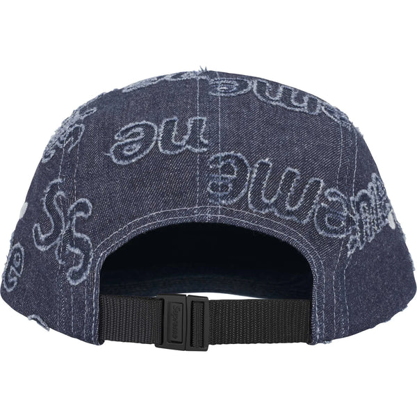 SUPREME LASERED DENIM CAMP CAP