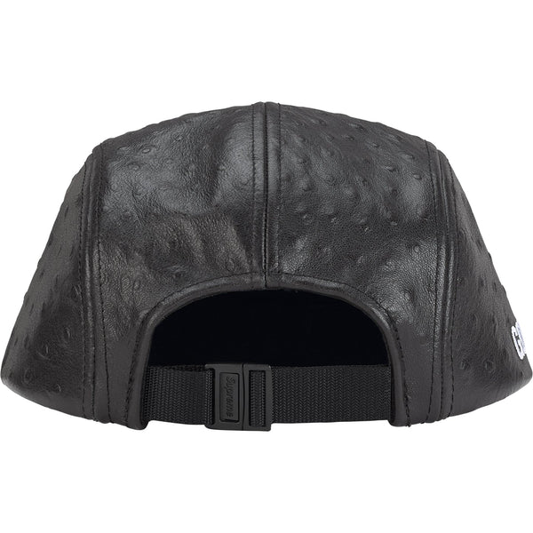 SUPREME OSTRICH EMBOSSED LEATHER GORE TEX CAMP CAP
