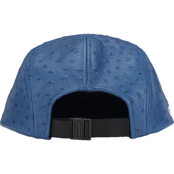 SUPREME OSTRICH EMBOSSED LEATHER GORE TEX CAMP CAP