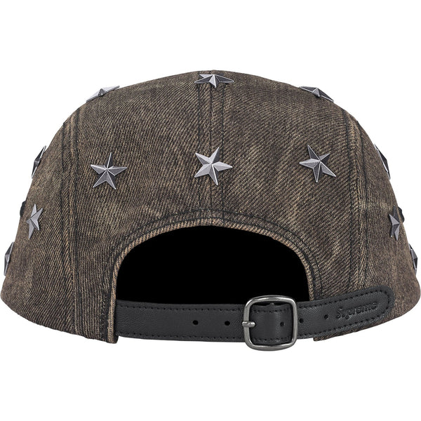 SUPREME STARS STUDDED DENIM CAMP CAP