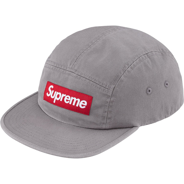 SUPREME WASHED CHINO TWILL CAMP CAP SS26