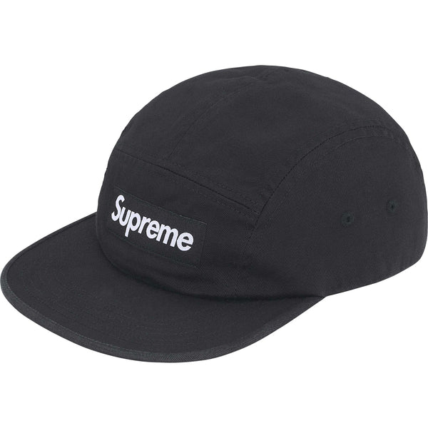 SUPREME WASHED CHINO TWILL CAMP CAP FW25