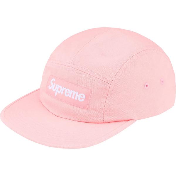 SUPREME WASHED CHINO TWILL CAMP CAP FW25