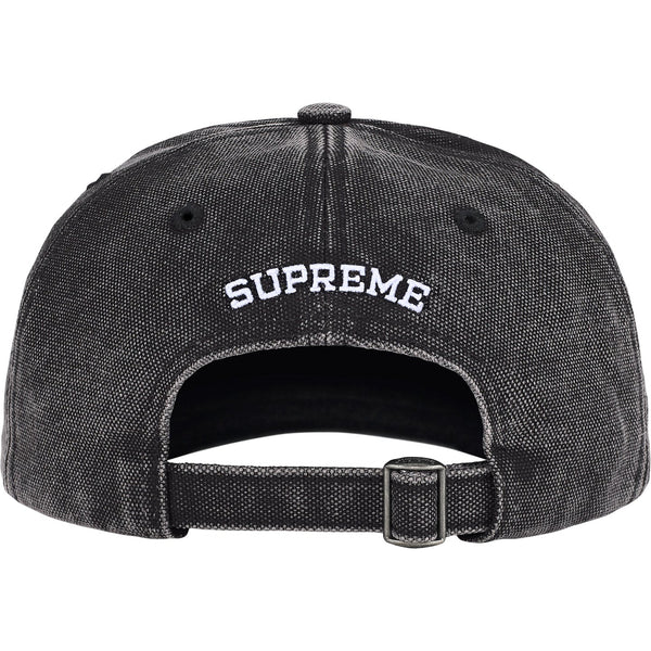 SUPREME PIGMENT COATED S LOGO 6 PANEL SS26