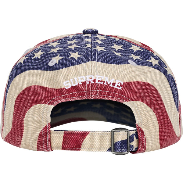 SUPREME PIGMENT COATED S LOGO 6 PANEL SS26