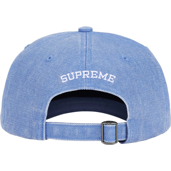 SUPREME PIGMENT COATED S LOGO 6 PANEL SS26